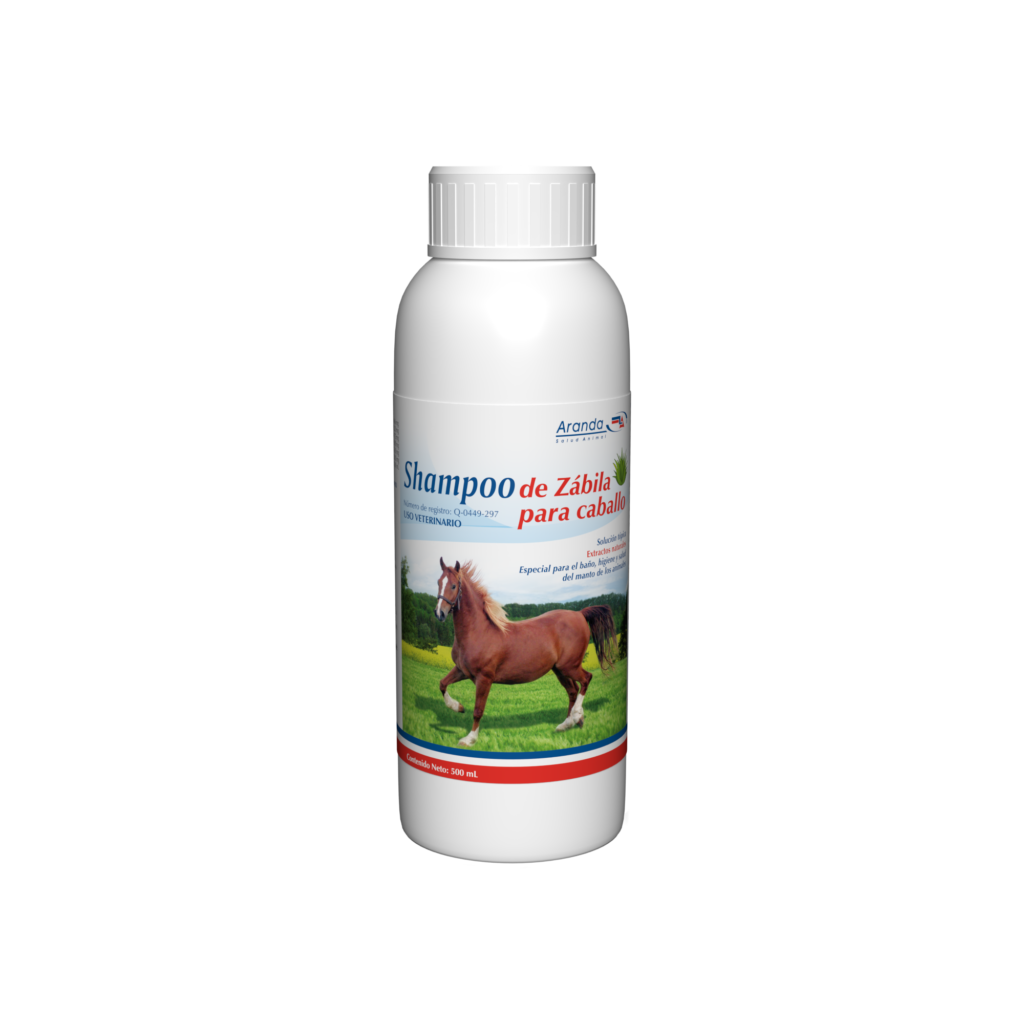 Shampoo de Zábila para Caballo Aranda Mx